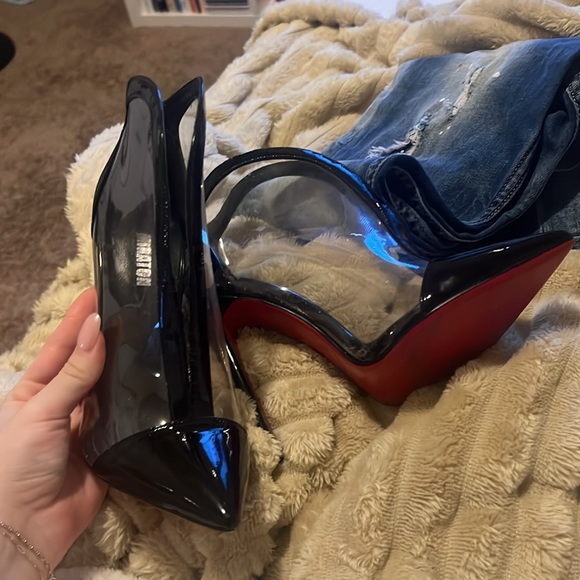 Cute red bottoms MIRATIN heels - Picture 5 of 7